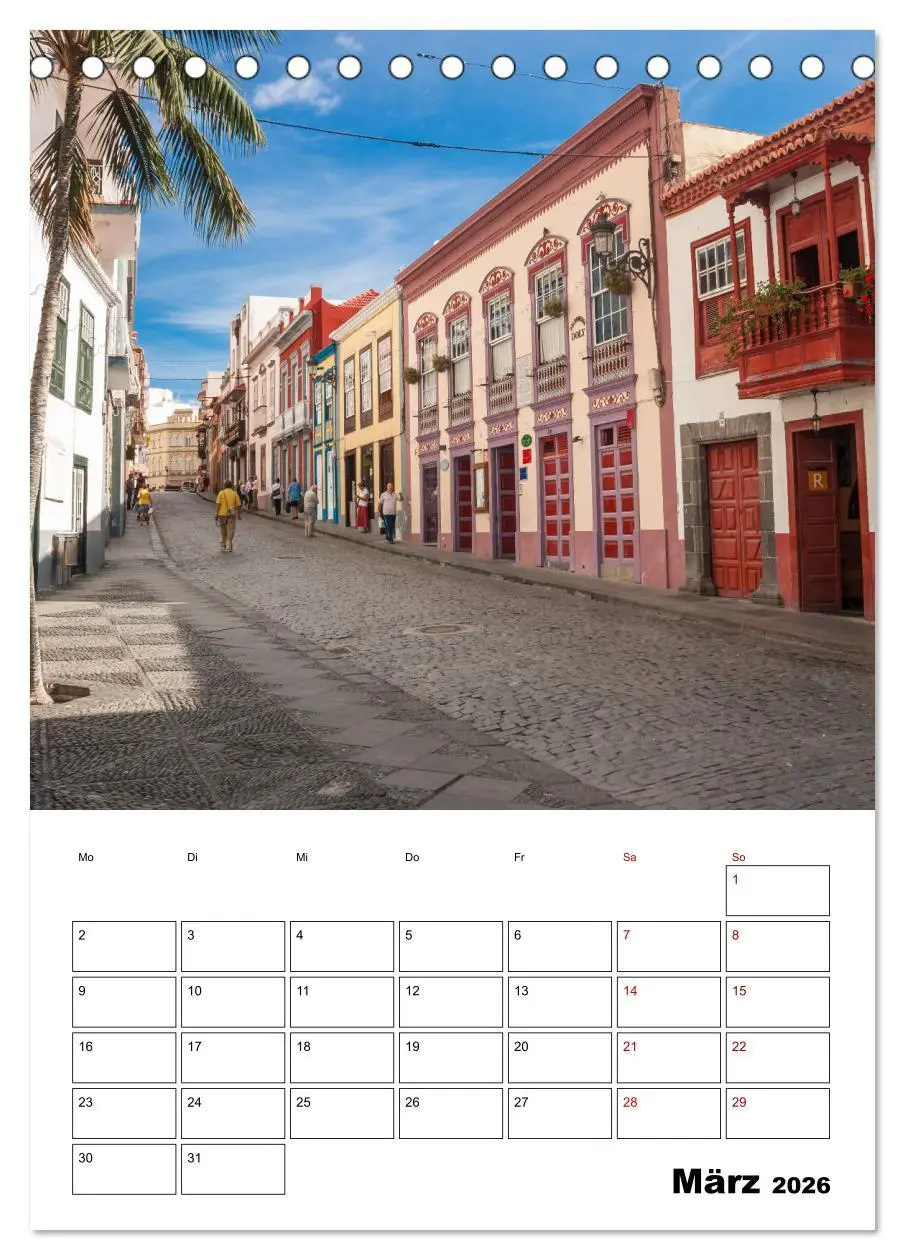 Bild: 9783516405866 | Wanderparadies La Palma (Tischkalender 2026 DIN A5 hoch), CALVENDO...