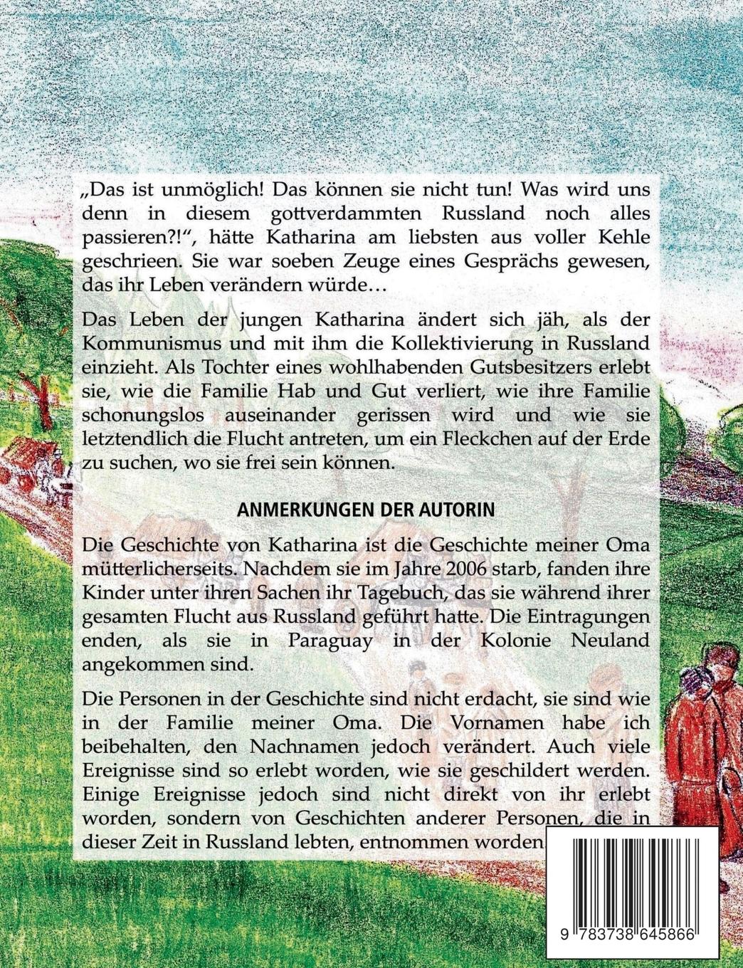 Rückseite: 9783738645866 | Katharina | Flucht in die Freiheit | Beate Penner | Taschenbuch | 2015