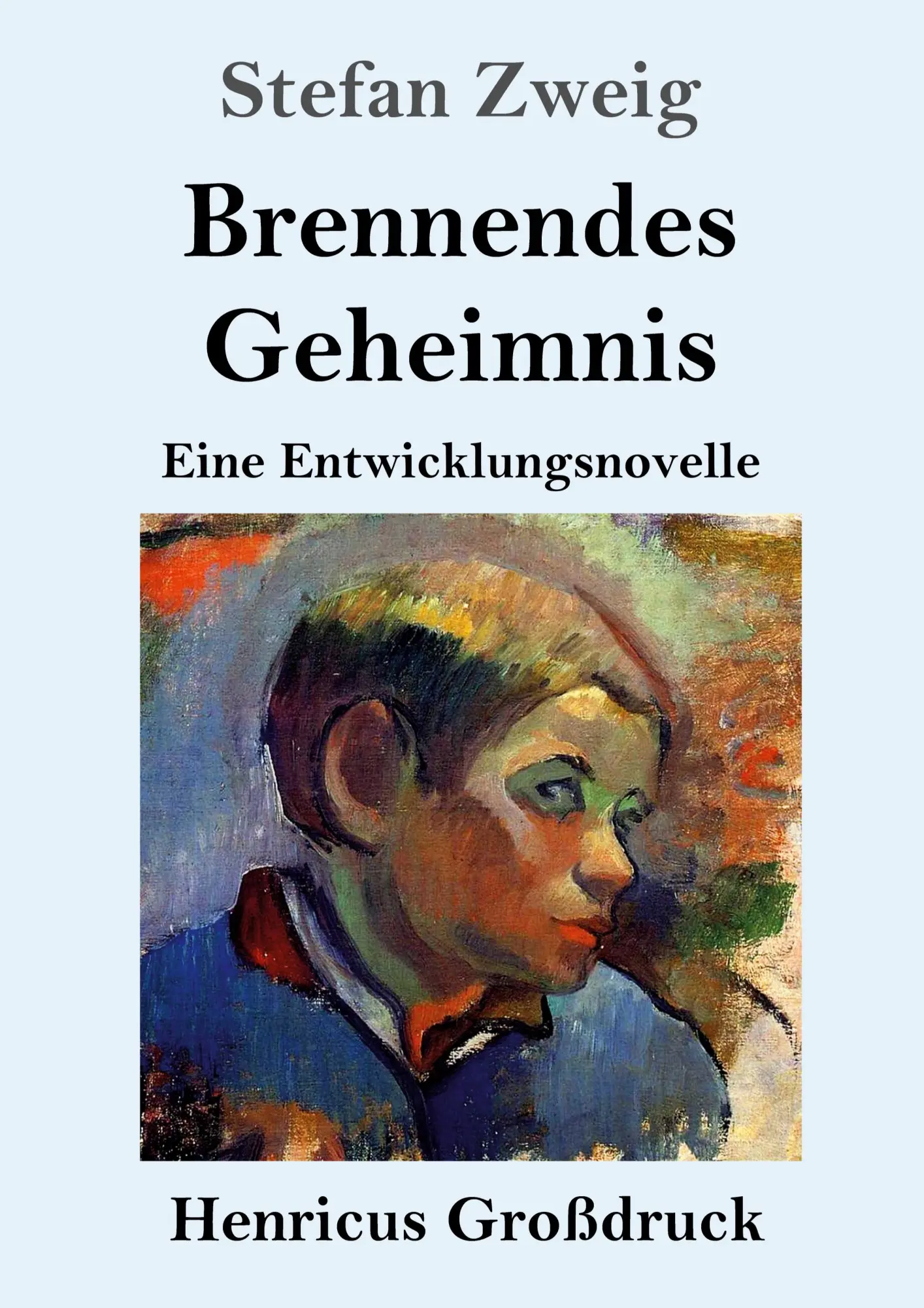 Cover: 9783847855866 | Brennendes Geheimnis (Großdruck) | Eine Entwicklungsnovelle | Zweig