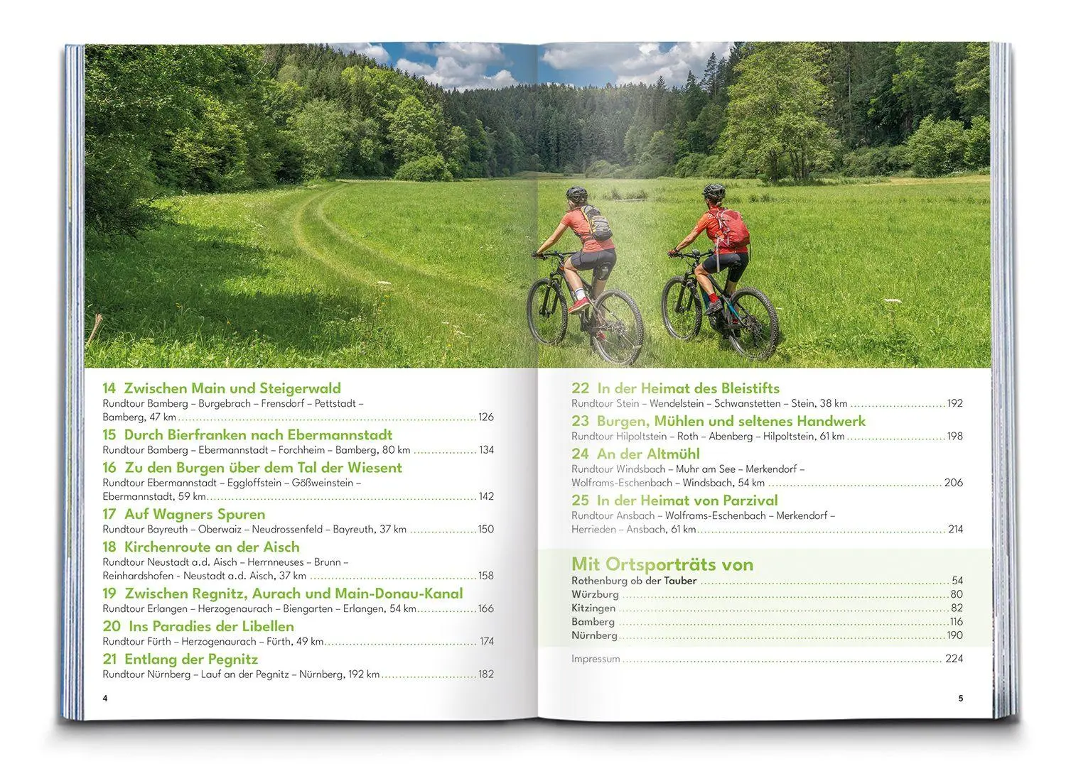 Bild: 9783991545866 | BVA Die 25 schönsten E-Bike Touren in Franken | Otmar Steinbicker