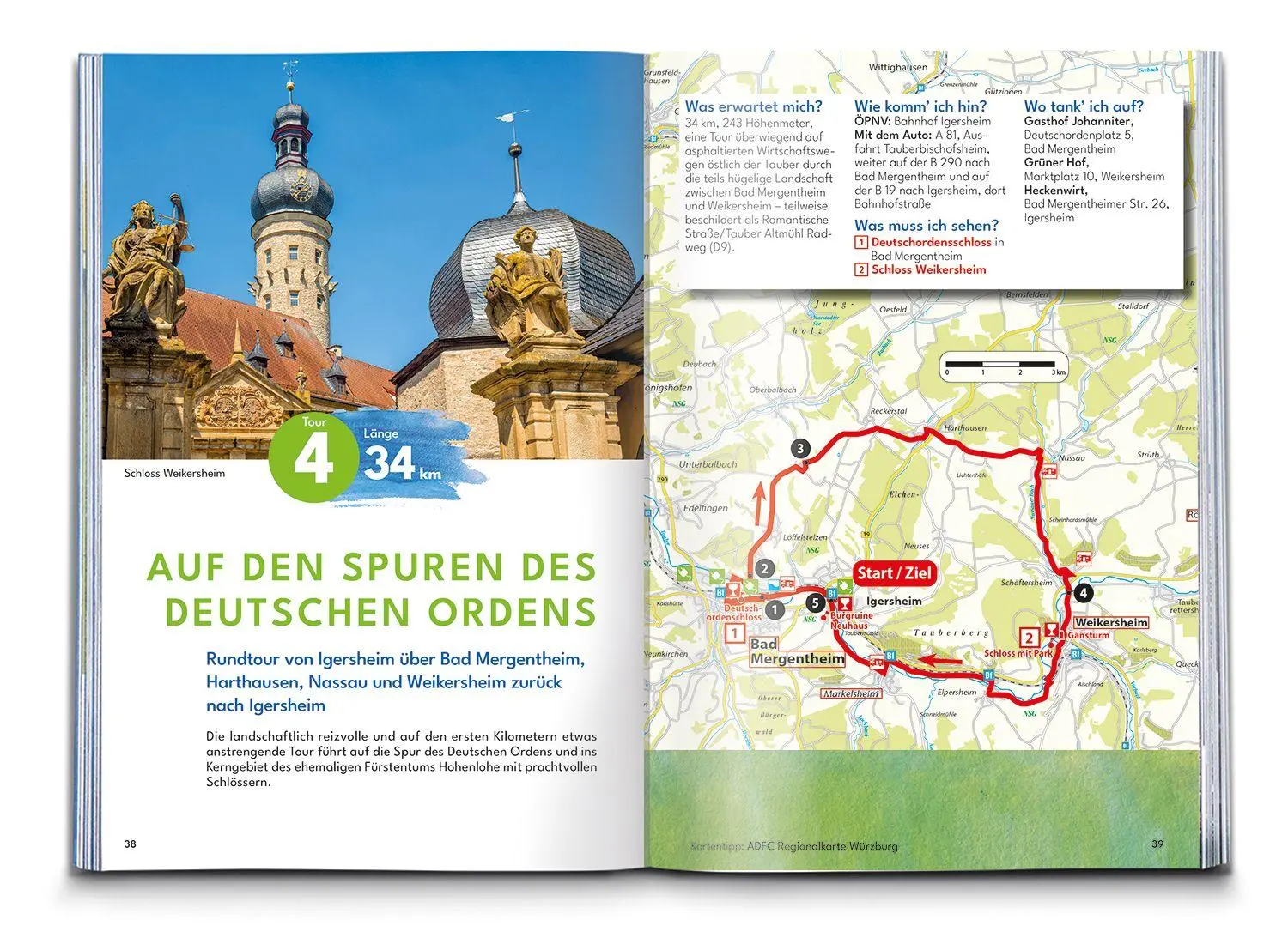 Bild: 9783991545866 | BVA Die 25 schönsten E-Bike Touren in Franken | Otmar Steinbicker