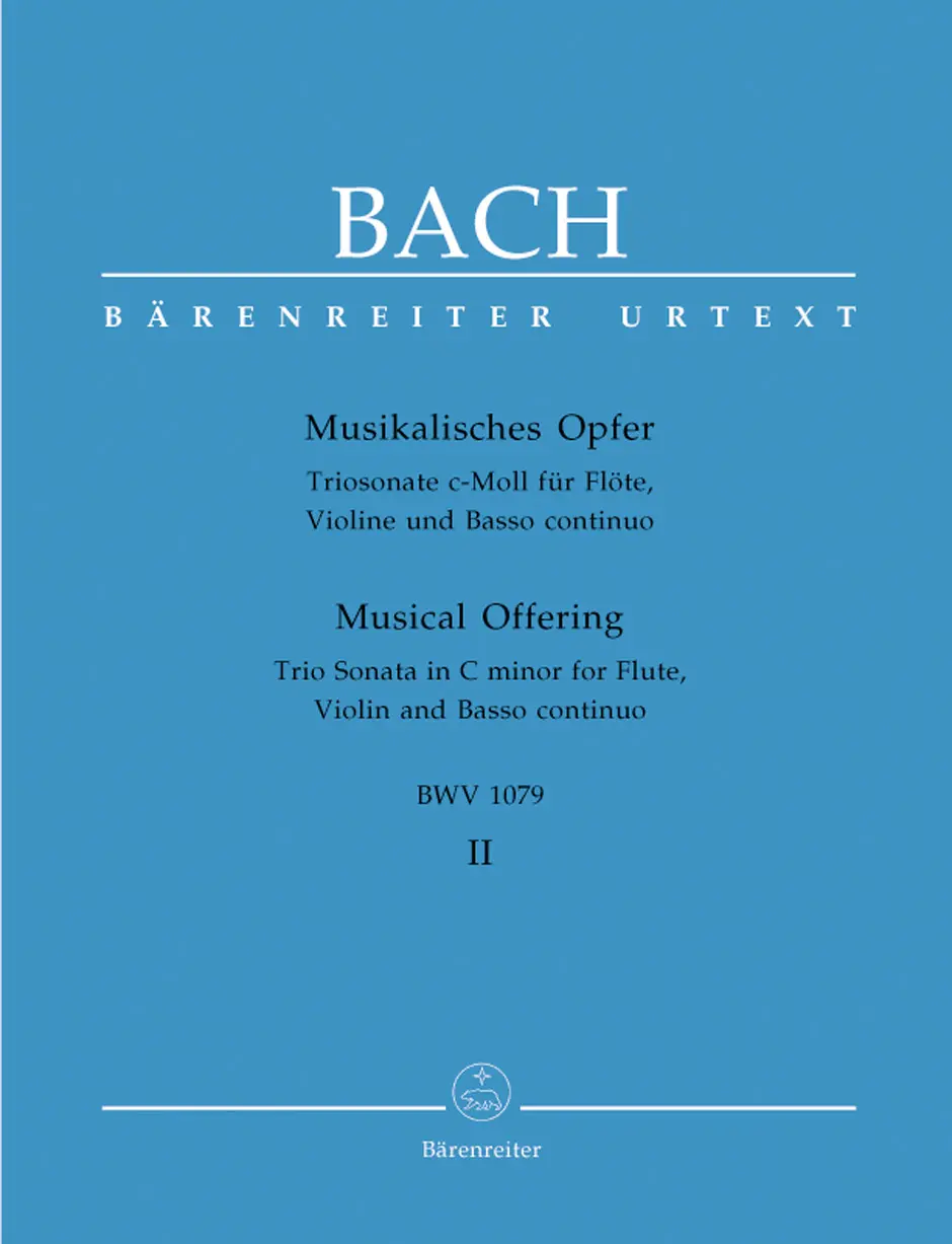 Cover: 9790006465866 | Musical Offering Vol. II | Johann Sebastian Bach | Partitur + Stimmen
