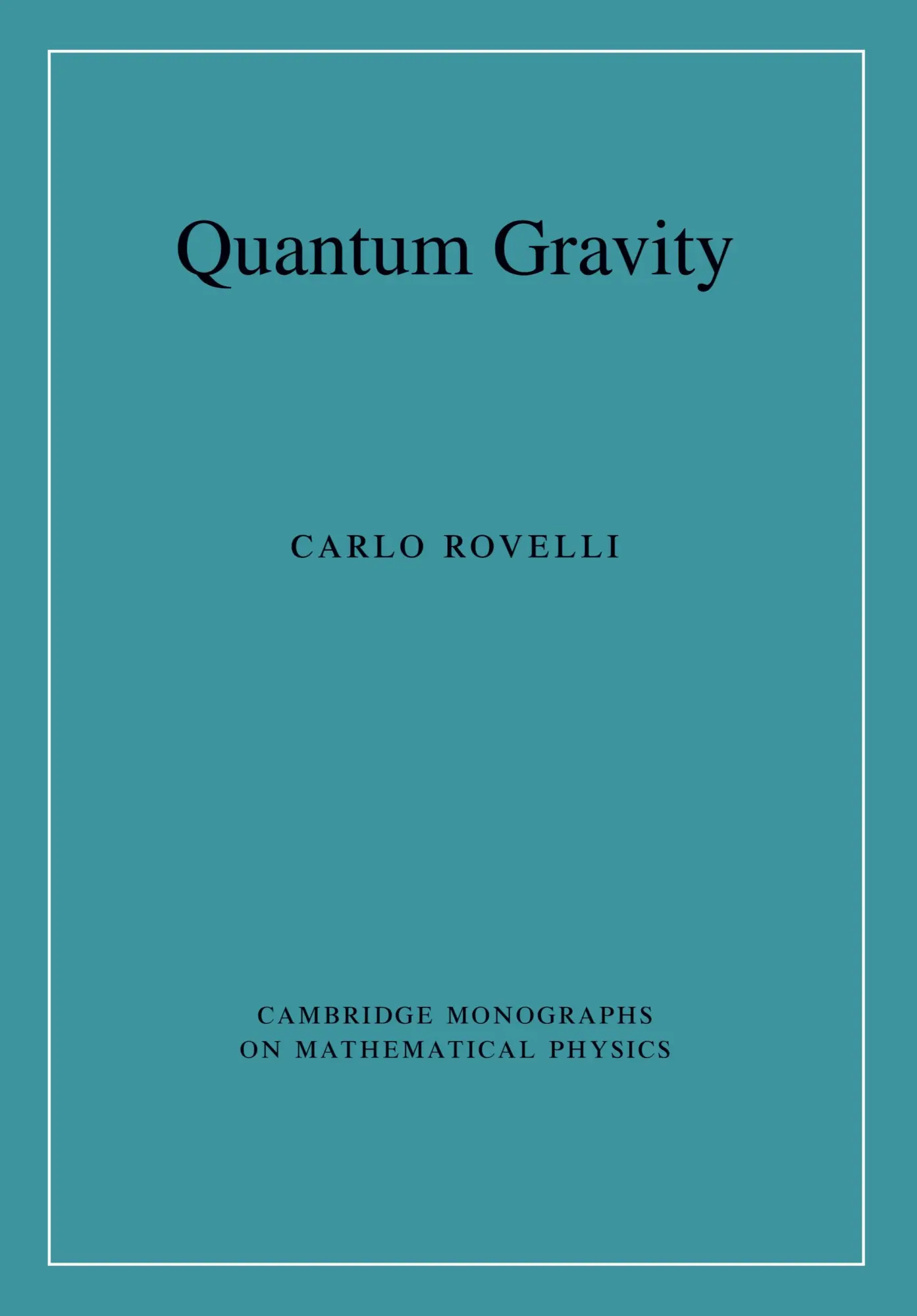Cover: 9780521715966 | Quantum Gravity | Carlo Rovelli | Taschenbuch | Englisch | 2007