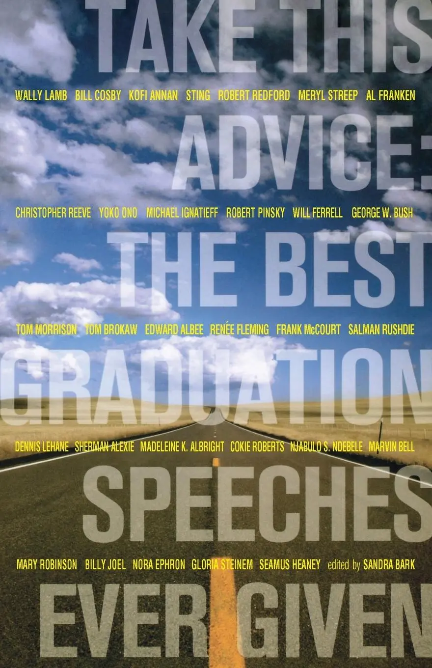 Cover: 9781416915966 | Take This Advice | The Best Graduation Speeches Ever Given | Bark