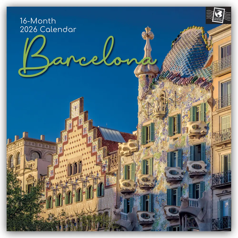 Cover: 9781836225966 | Barcelona 2026 - 16-Monatskalender | Gifted Stationery Co. Ltd | 14 S.