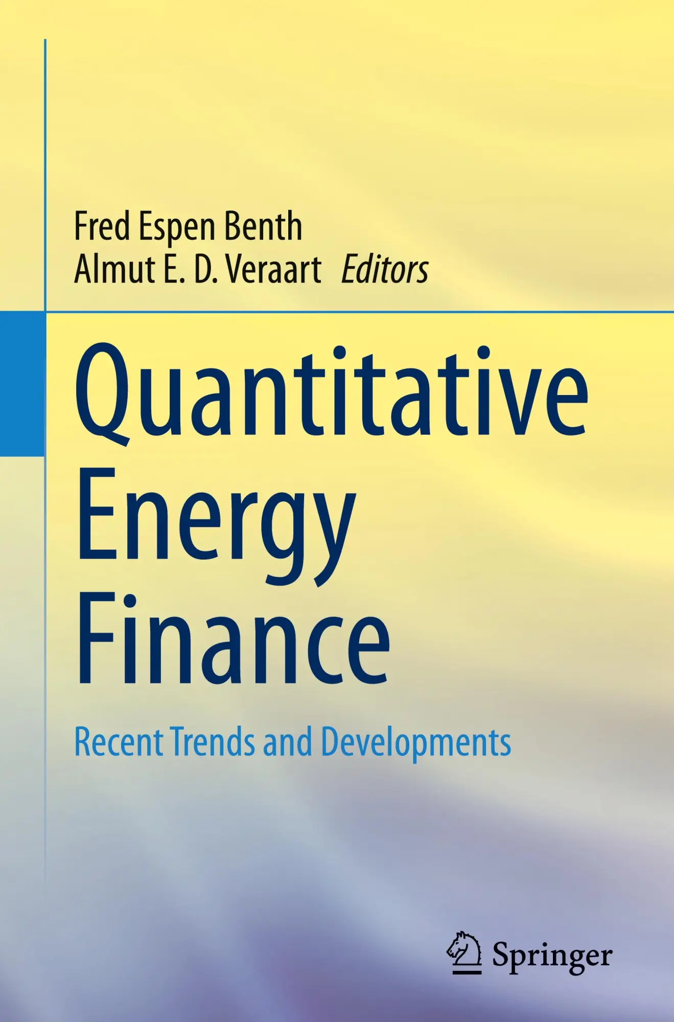 Cover: 9783031505966 | Quantitative Energy Finance | Recent Trends and Developments | Buch