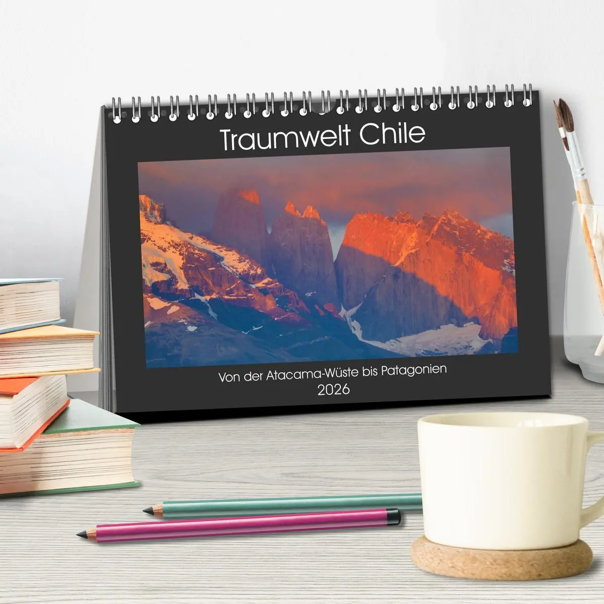 Bild: 9783457785966 | Traumwelt Chile (Tischkalender 2026 DIN A5 quer), CALVENDO...