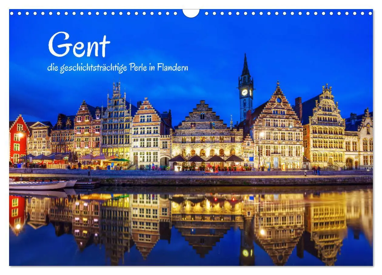 Cover: 9783457855966 | Gent - die geschichtsträchtige Perle in Flandern (Wandkalender 2026...