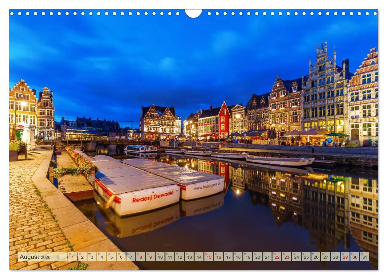 Bild: 9783457855966 | Gent - die geschichtsträchtige Perle in Flandern (Wandkalender 2026...