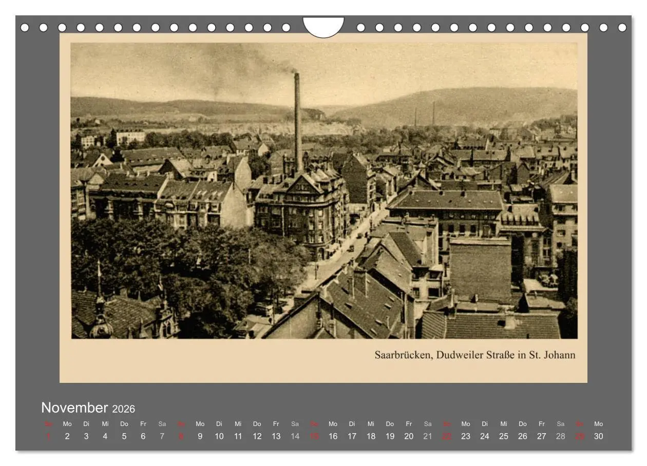 Bild: 9783516015966 | Saarland - vunn domols (frieher), Industrieanlagen (Wandkalender...