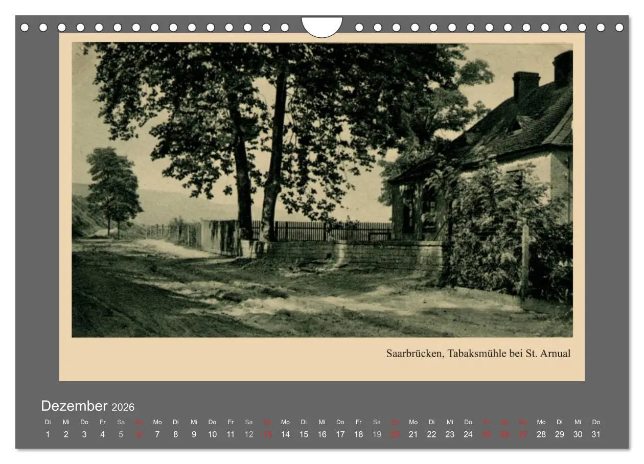 Bild: 9783516015966 | Saarland - vunn domols (frieher), Industrieanlagen (Wandkalender...