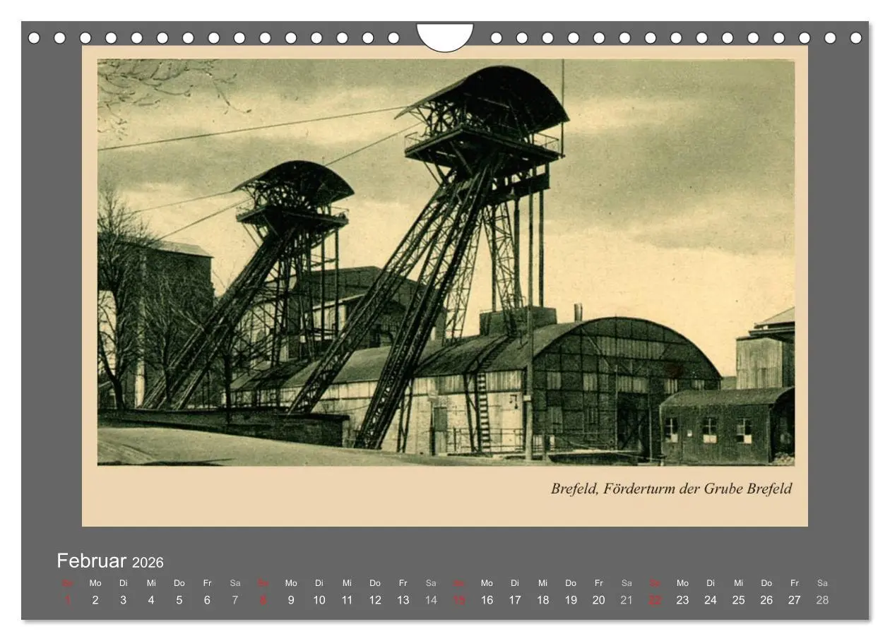 Bild: 9783516015966 | Saarland - vunn domols (frieher), Industrieanlagen (Wandkalender...