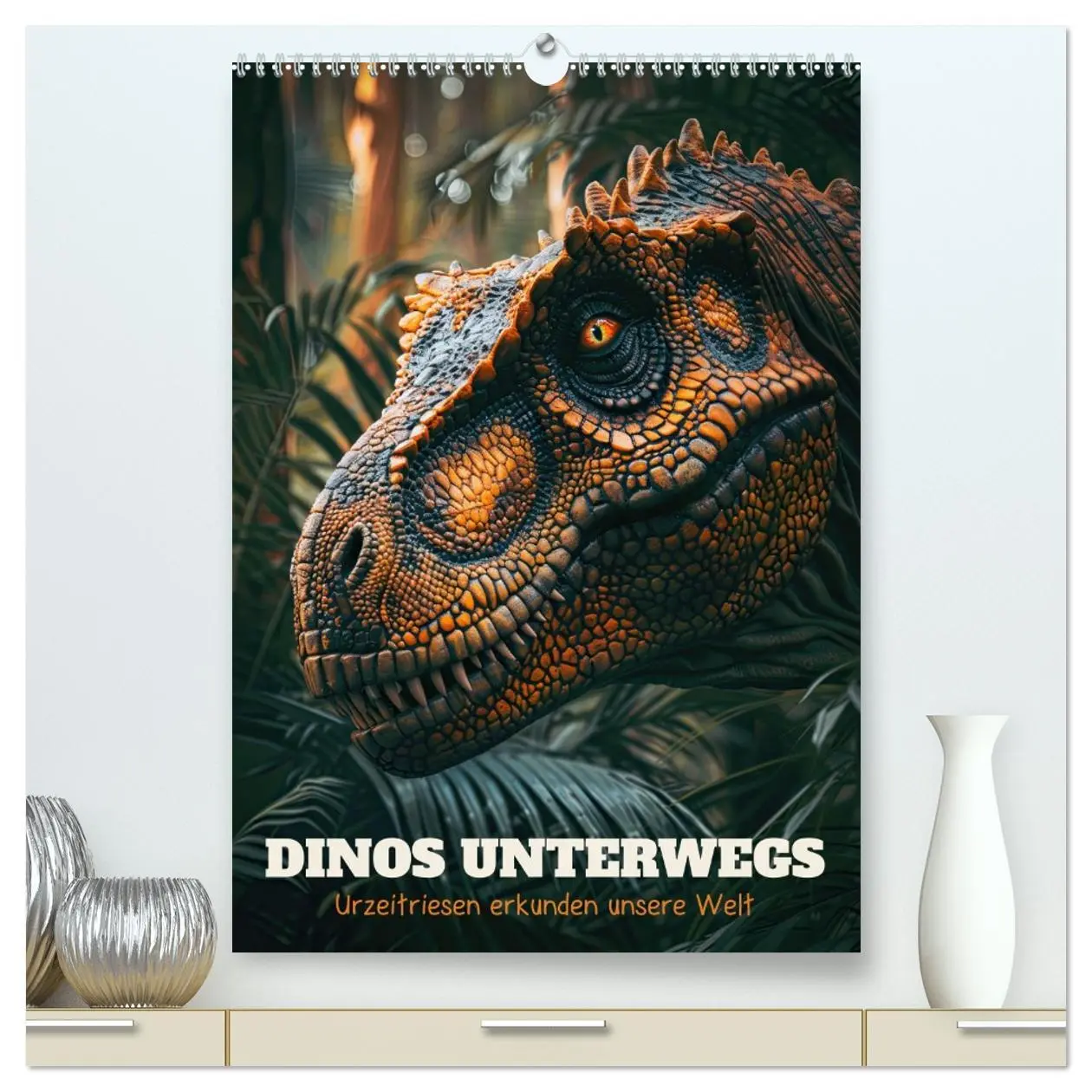 Cover: 9783516255966 | Dinos unterwegs: Urzeitriesen erkunden unsere Welt (hochwertiger...