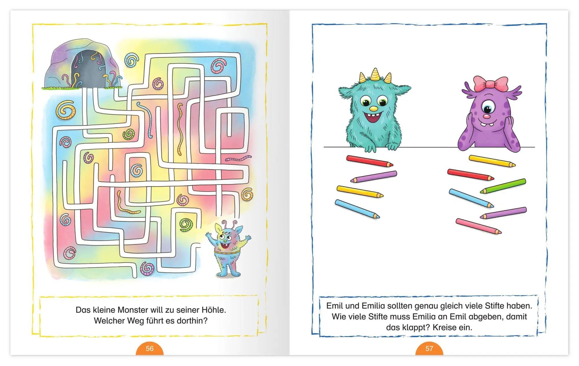 Bild: 9783780665966 | Mein monsterstarkes Vorschulbuch | Sandra Ritzinger | Taschenbuch