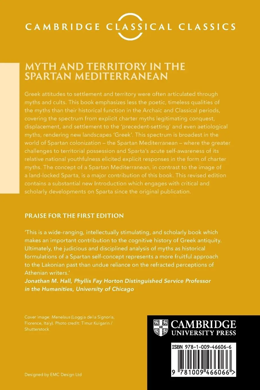 Rückseite: 9781009466066 | Myth and Territory in the Spartan Mediterranean | Irad Malkin | Buch