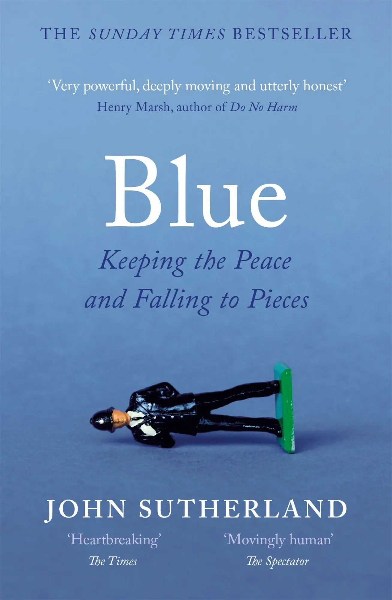 Cover: 9781474606066 | Blue | A Memoir - Keeping the Peace and Falling to Pieces | Sutherland