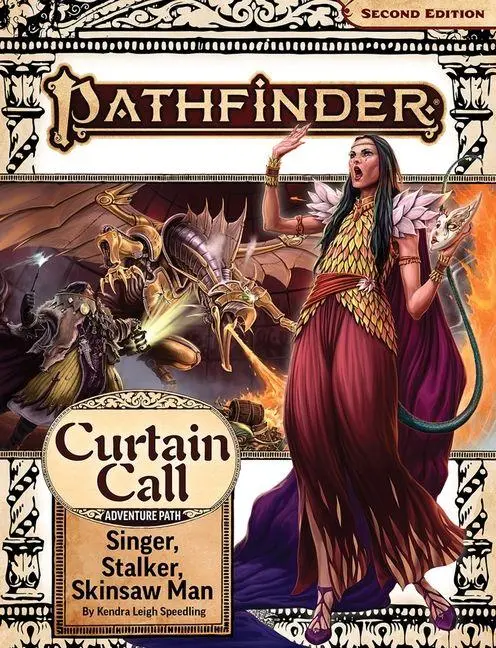 Cover: 9781640786066 | Pathfinder Adventure Path: Singer, Stalker, Skinsaw Man | Speedling