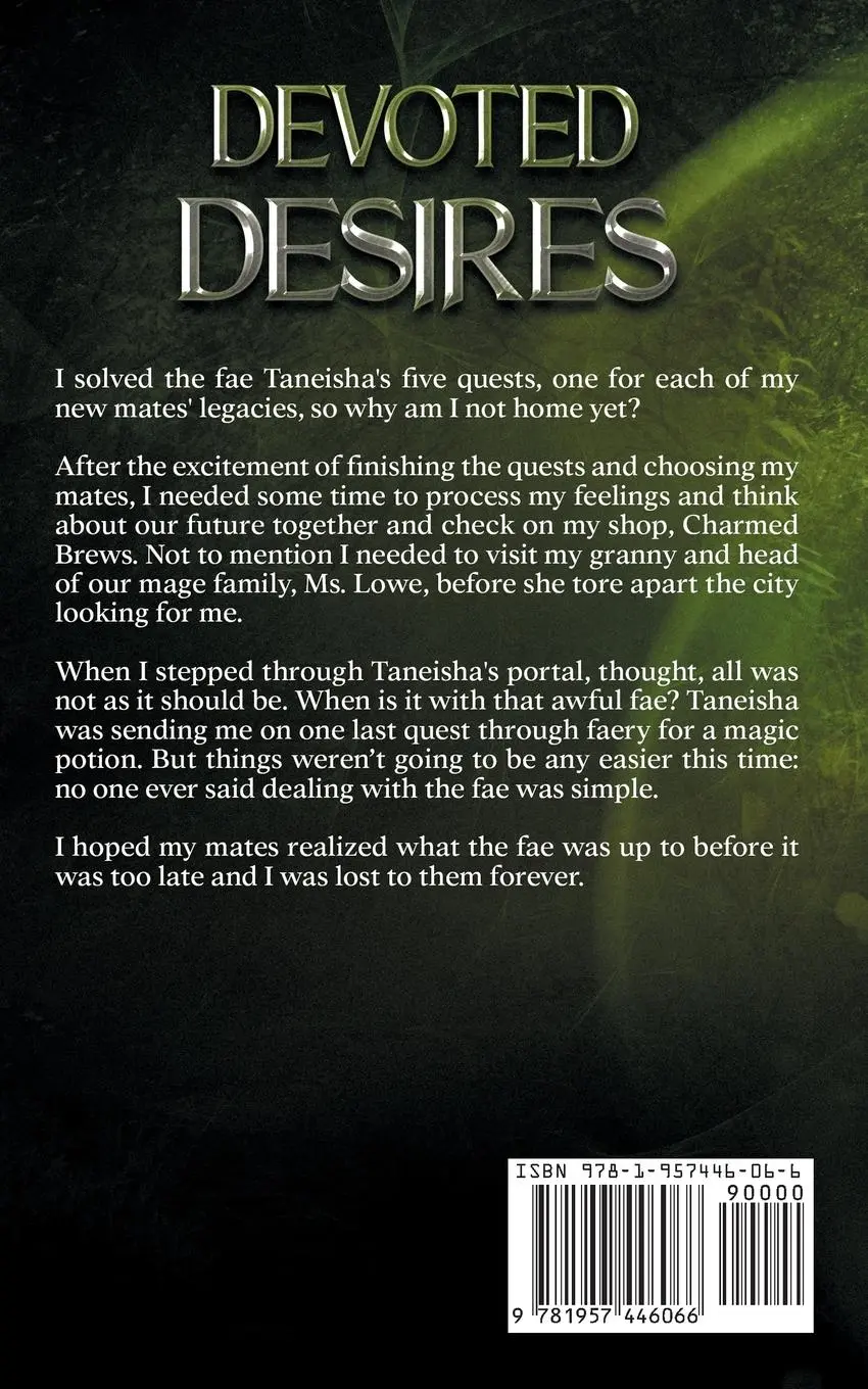 Rückseite: 9781957446066 | Devoted Desires | A Why Choose Paranormal Romance Serial | Taschenbuch