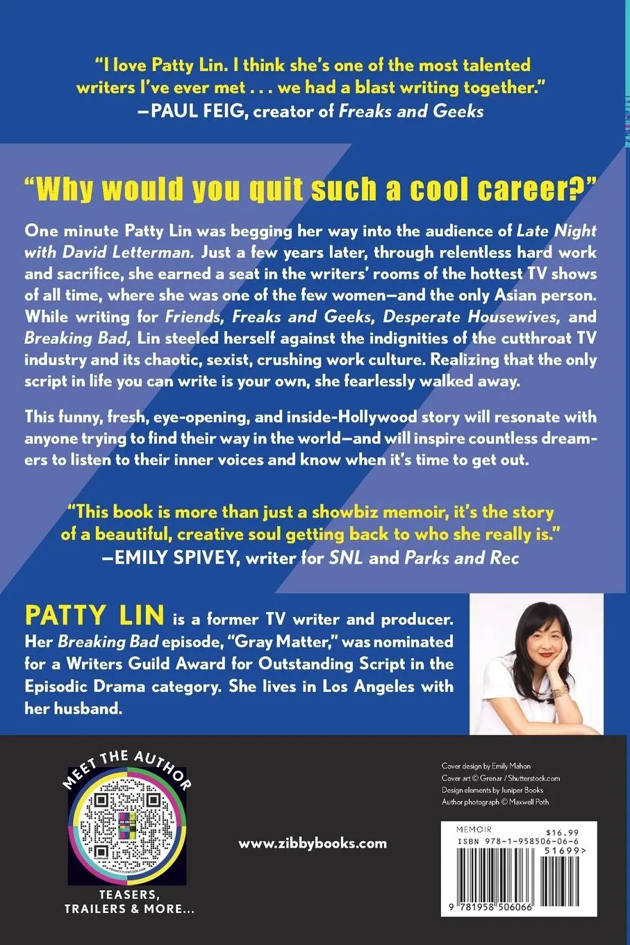 Rückseite: 9781958506066 | End Credits | How I Broke Up with Hollywood | Patty Lin | Taschenbuch