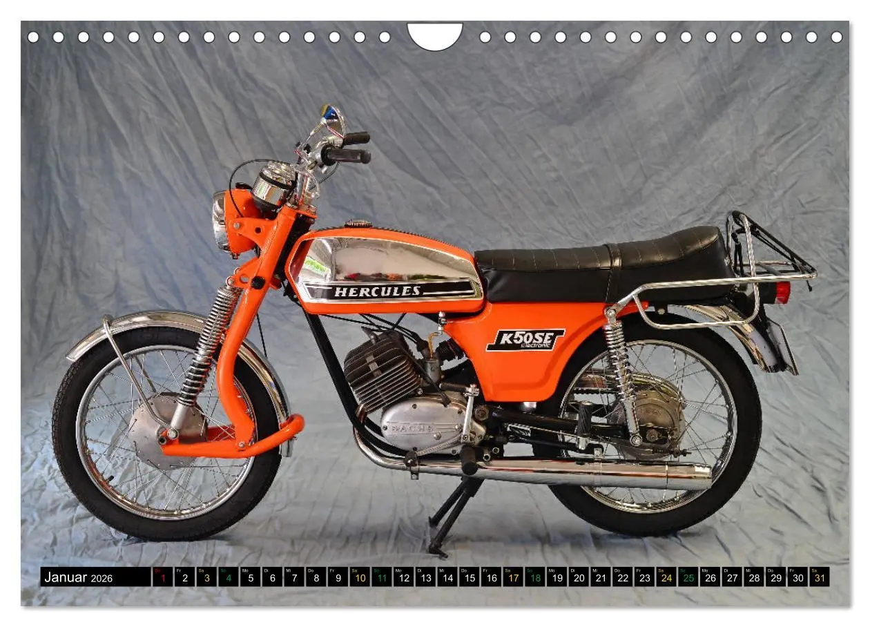 Bild: 9783457676066 | Mein Moped Kalender (Wandkalender 2026 DIN A4 quer), CALVENDO...