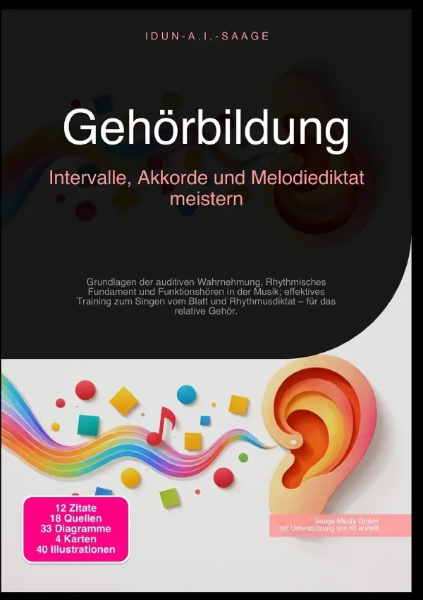 Cover: 9783565276066 | Gehörbildung: Intervalle, Akkorde und Melodiediktat meistern | Saage