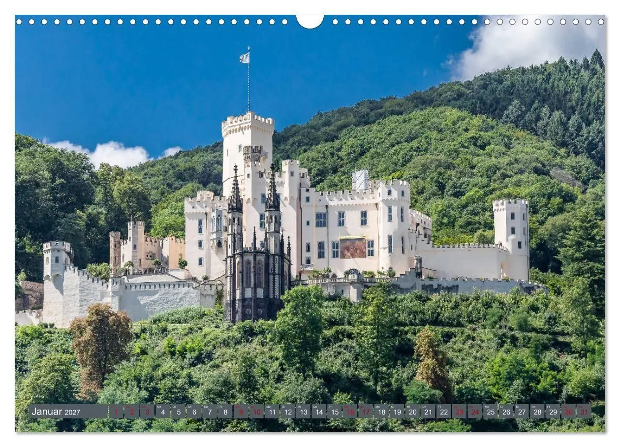 Bild: 9783569786066 | Burgen der Rheinromantik (Wandkalender 2027 DIN A3 quer), CALVENDO...