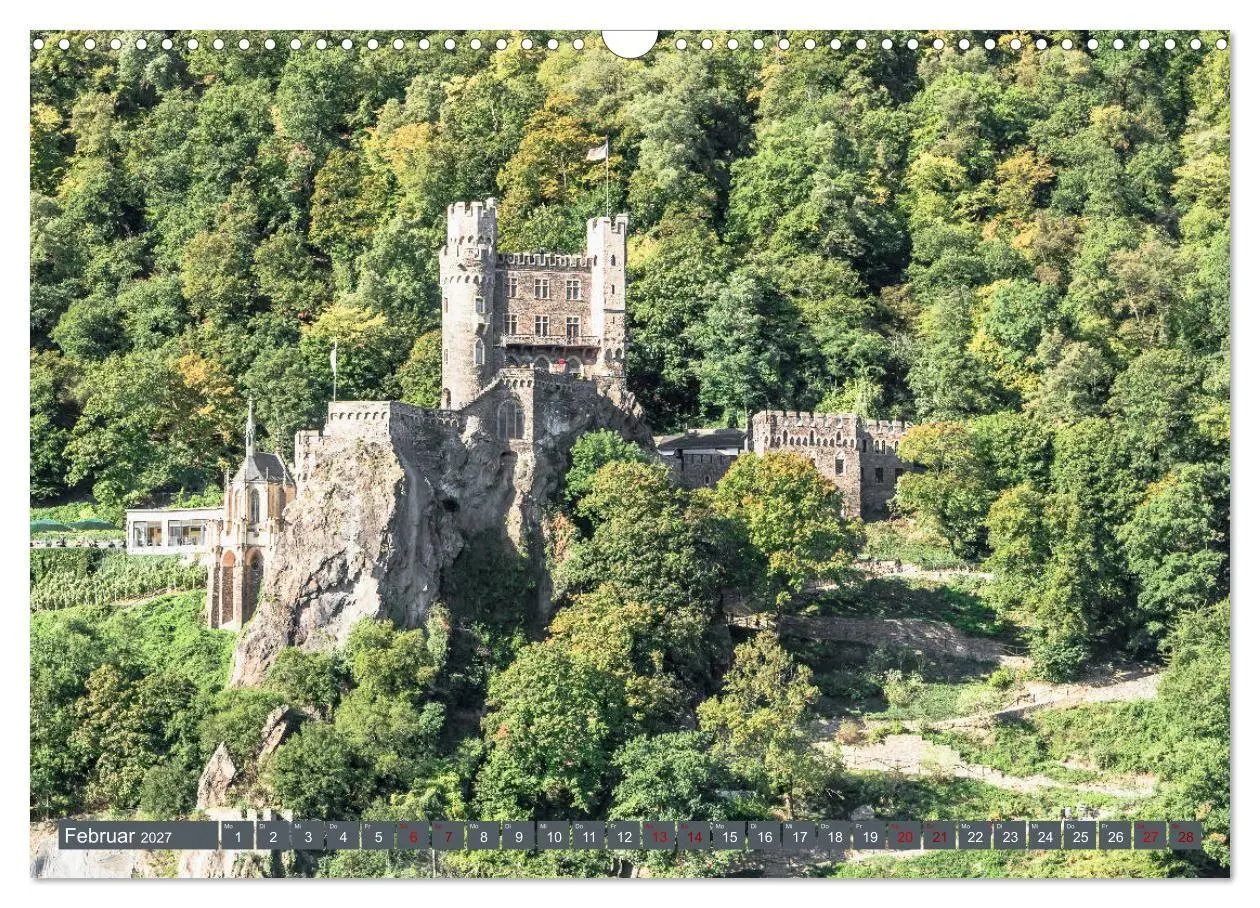 Bild: 9783569786066 | Burgen der Rheinromantik (Wandkalender 2027 DIN A3 quer), CALVENDO...