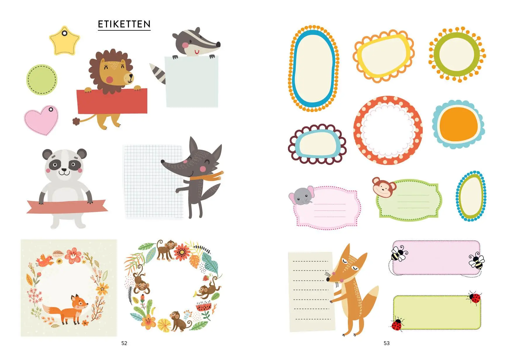 Bild: 9783745906066 | Bullet Journal - Stickerbuch Happy Kids: 1100 süße Sticker für...