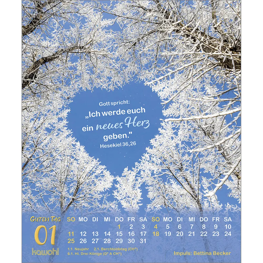 Bild: 9783754816066 | Guten Tag 2026 | Impulse zum Leben | Kalender | Spiralbindung | 2026