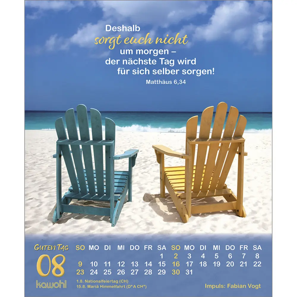 Bild: 9783754816066 | Guten Tag 2026 | Impulse zum Leben | Kalender | Spiralbindung | 2026