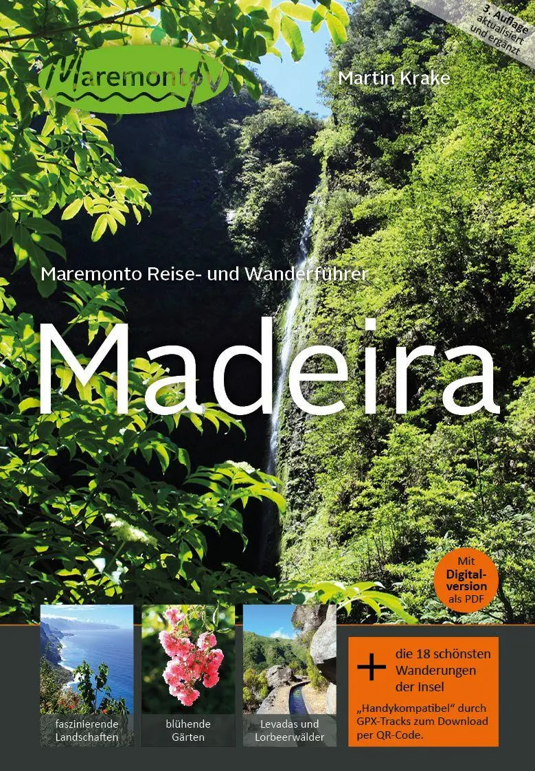 Cover: 9783903306066 | Maremonto Reise- und Wanderführer: Madeira | Martin Krake | Buch