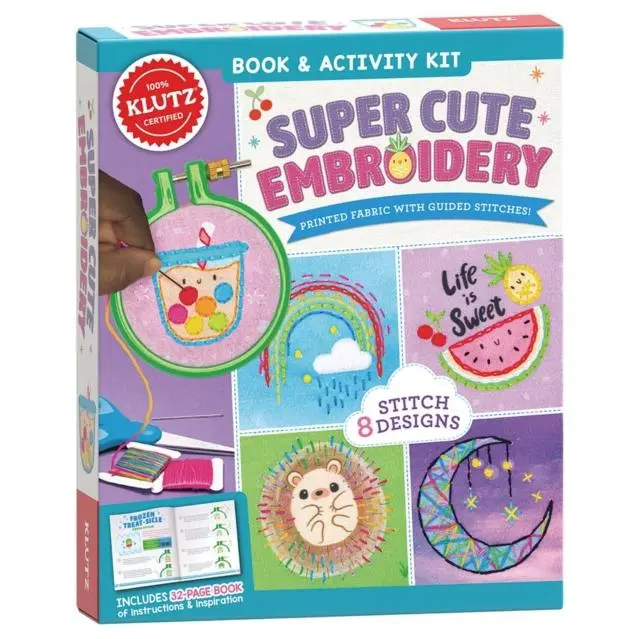 Cover: 9781338826166 | Super Cute Embroidery | Editors Of Klutz | Taschenbuch | Englisch