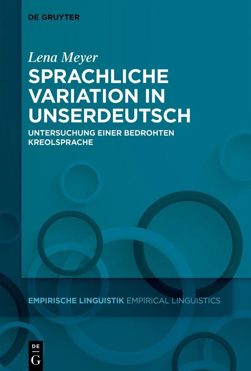 Sprachliche Variation in Unserdeutsch - Neuware