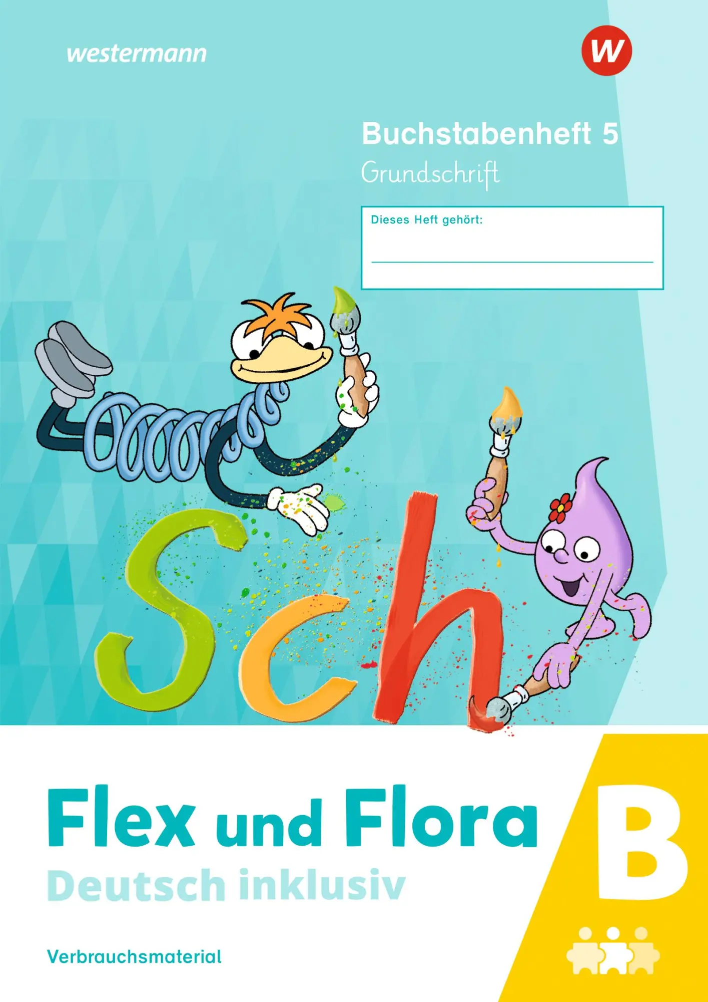 Cover: 9783141066166 | Flex und Flora - Deutsch inklusiv. Buchstabenheft 5 inklusiv (B) GS