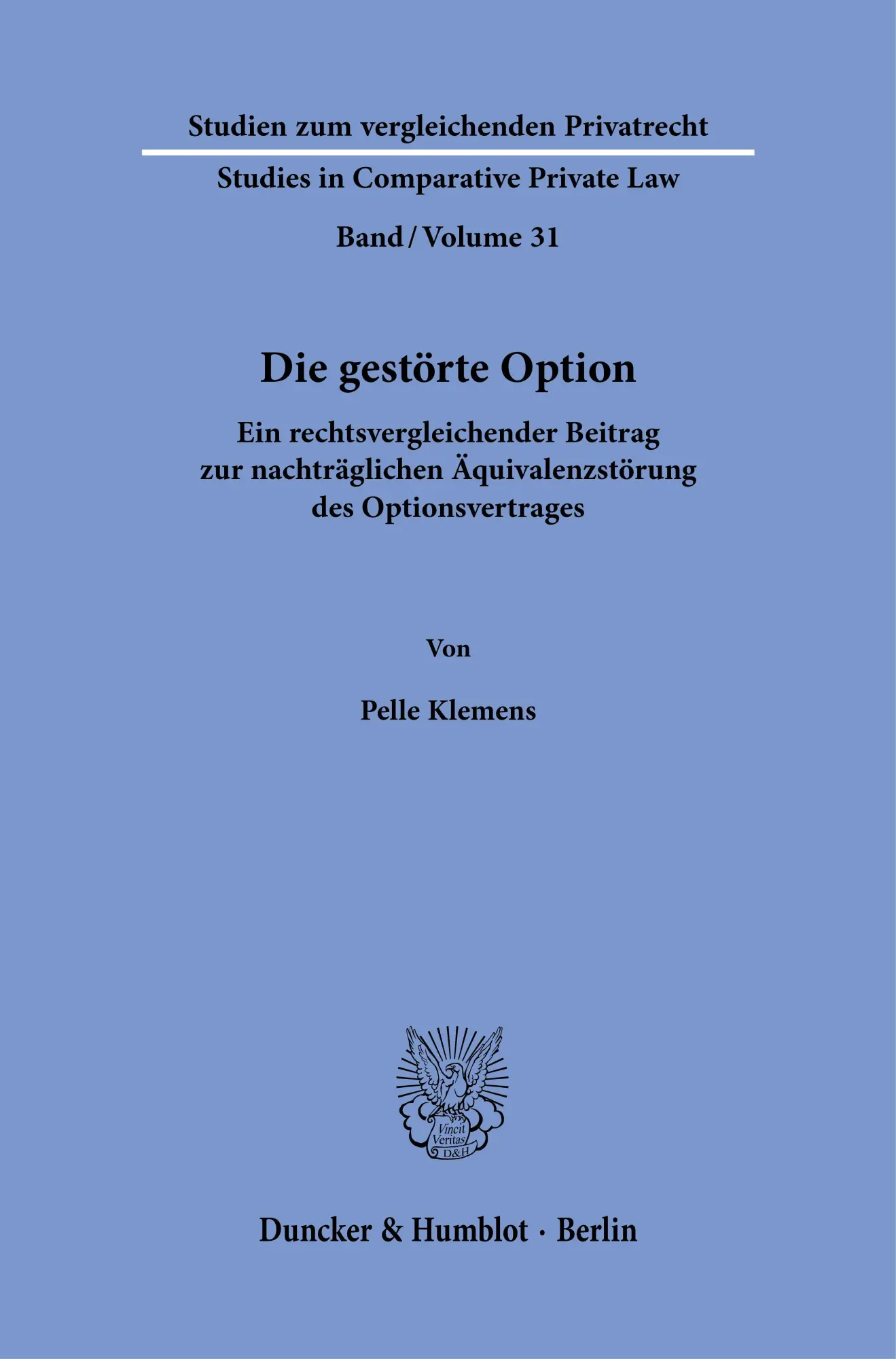 Die gestörte Option
