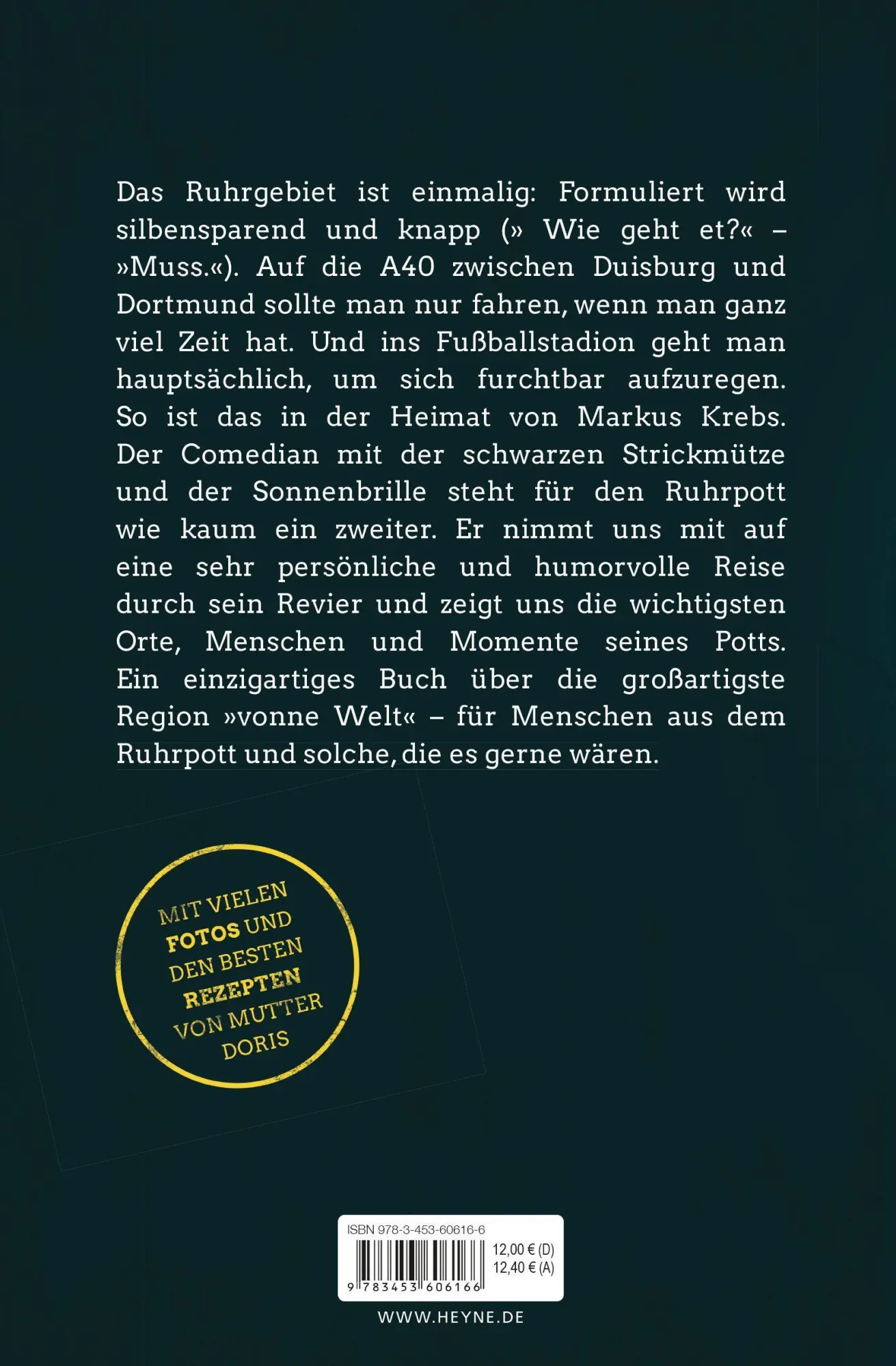 Bild: 9783453606166 | Da komm ich von wech! | Mein Ruhrpott - die geilste Stadt der Welt