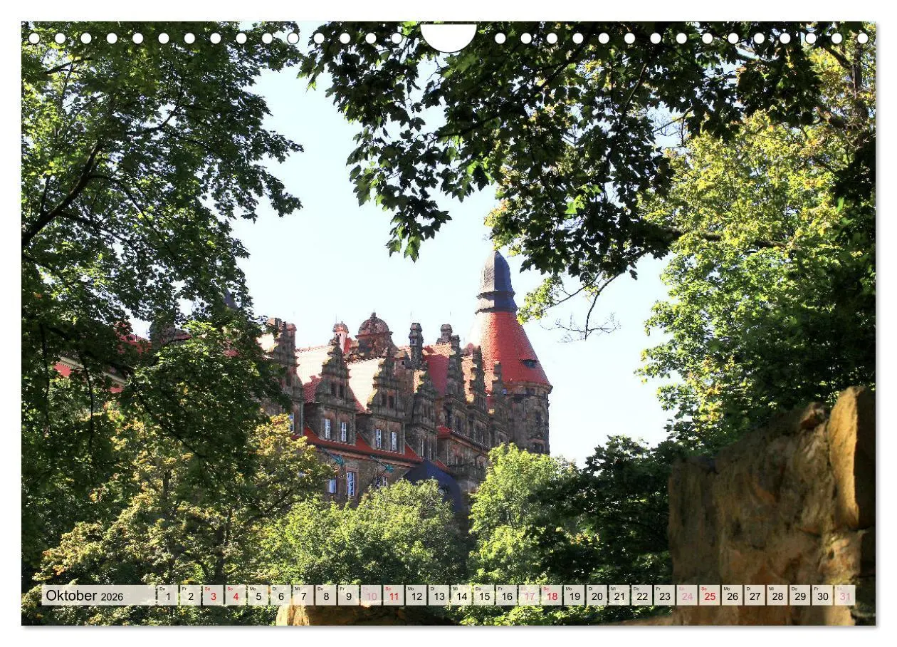 Bild: 9783457356166 | Schloss Fürstenstein in Polen (Wandkalender 2026 DIN A4 quer),...