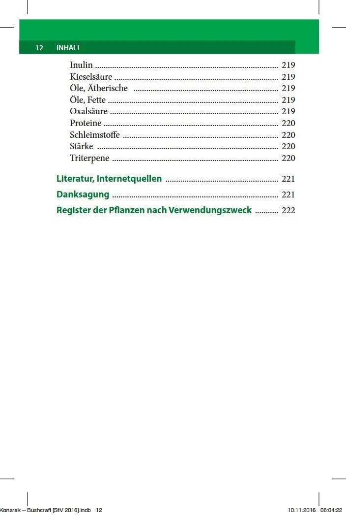 Bild: 9783702016166 | Bushcraft | Survivalwissen Wildpflanzen Europas | Lars Konarek | Buch