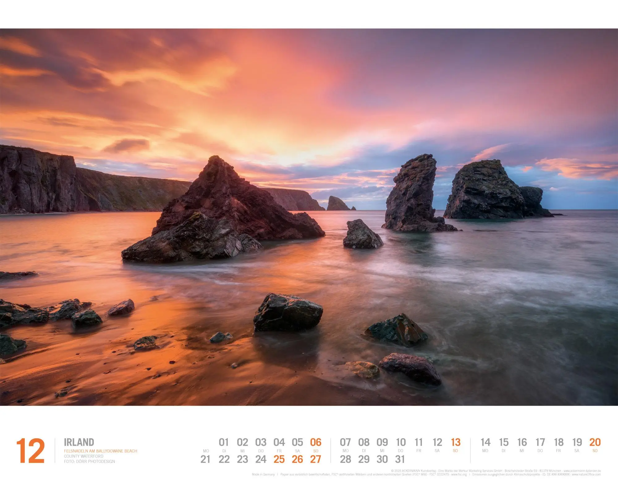 Bild: 9783838436166 | Irland Kalender 2026 Unterwegs zwischen Irischer See und Atlantik