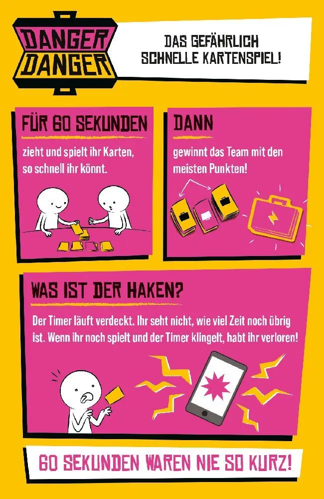 Bild: 810083046266 | Danger Danger | Exploding Kittens | Spiel | EXKD0039 | Deutsch | 2024