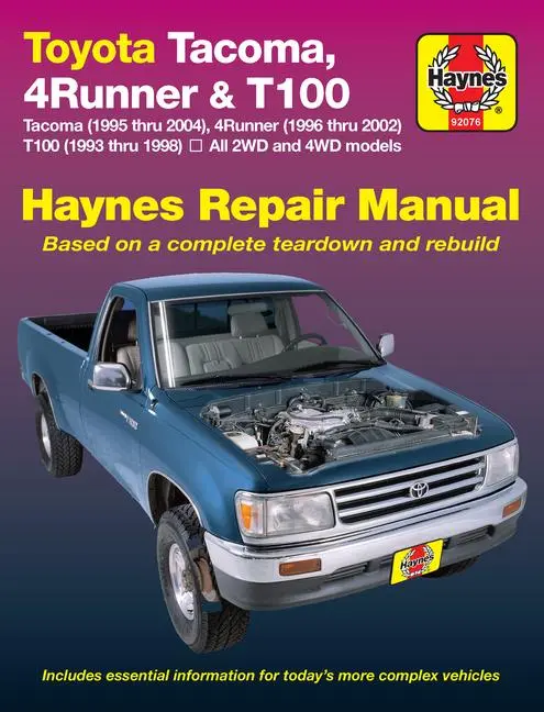 Cover: 9781563926266 | Toyota Tacoma, 4Runner &amp; T100 (93 - 04) | Haynes Publishing | Buch