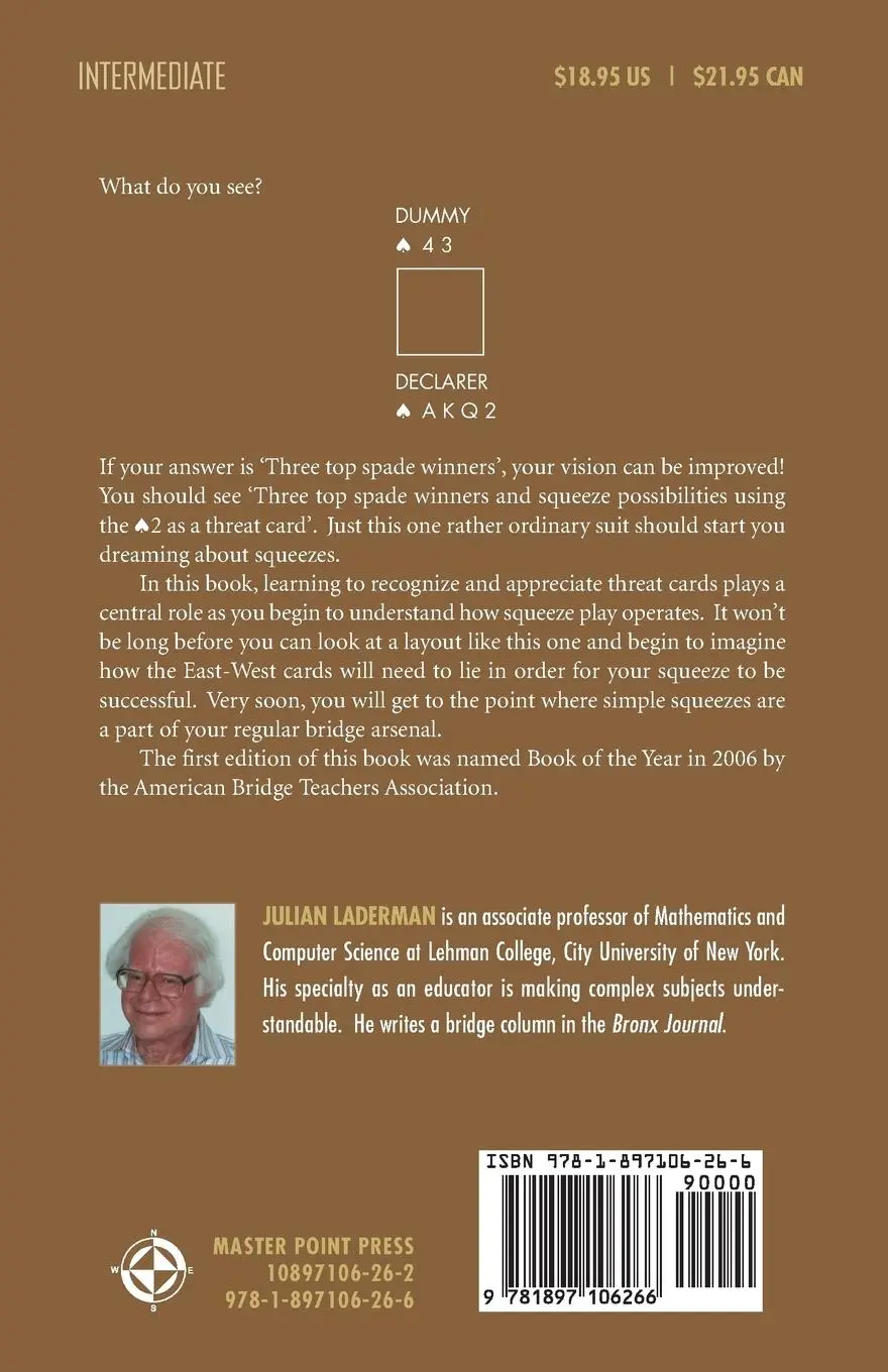 Rückseite: 9781897106266 | A Bridge to Simple Squeezes | Julian Laderman | Taschenbuch | Englisch