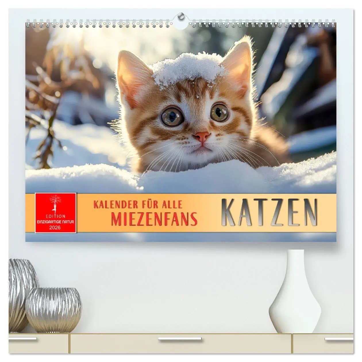 Cover: 9783457276266 | Katzen - Kalender für alle Miezenfans (hochwertiger Premium...
