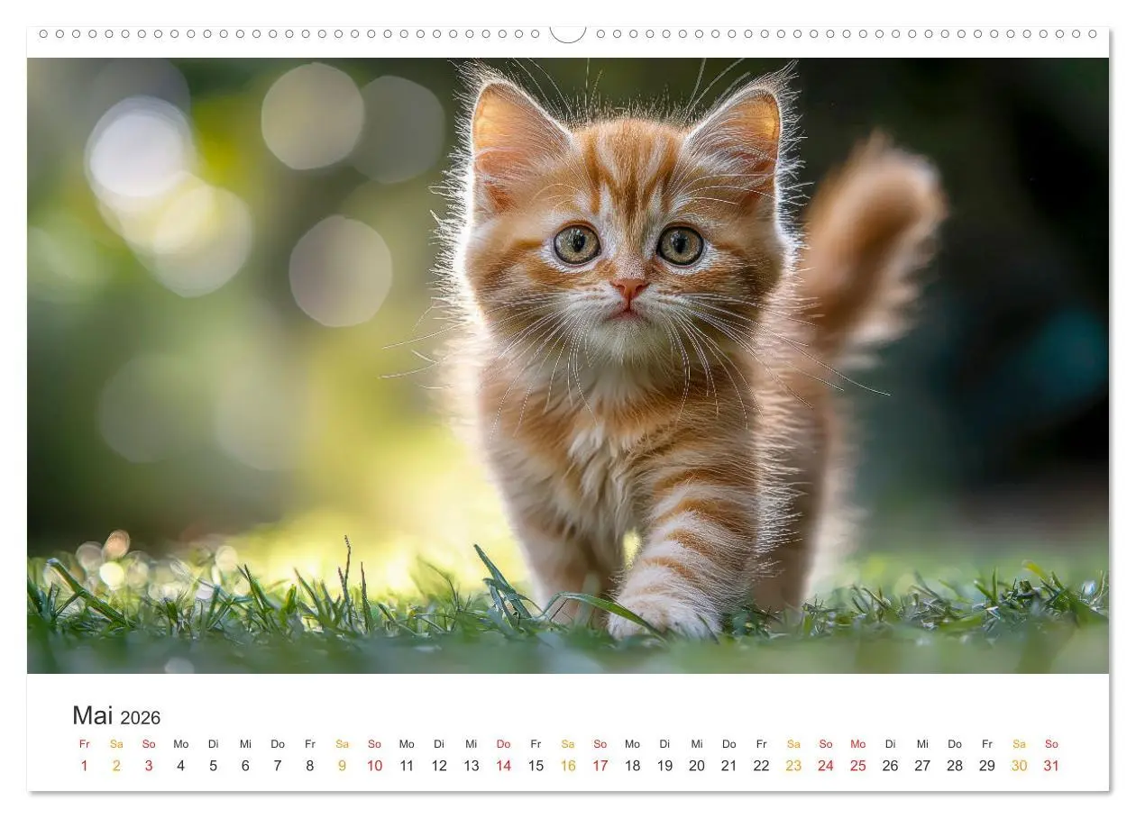 Bild: 9783457276266 | Katzen - Kalender für alle Miezenfans (hochwertiger Premium...