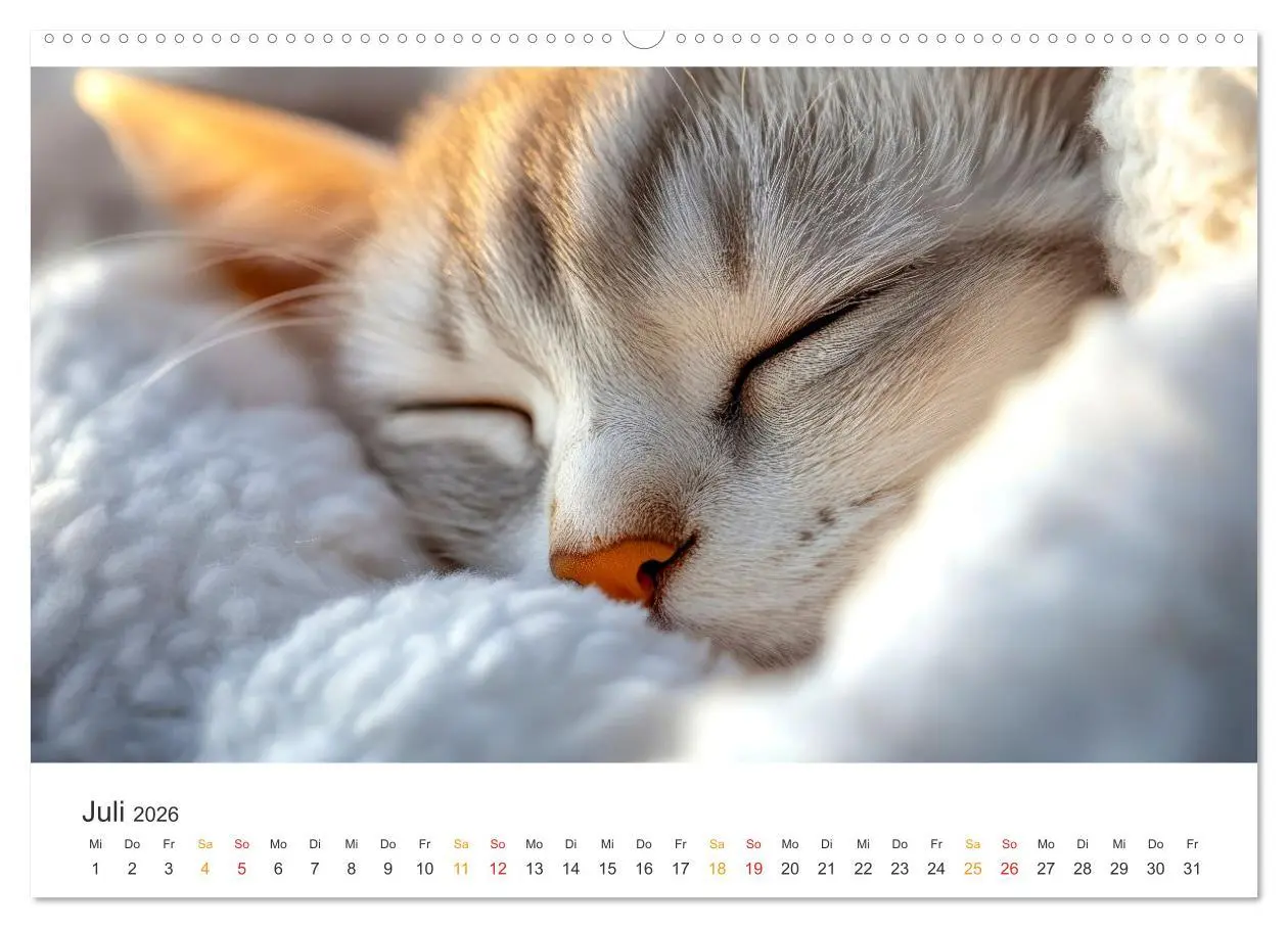Bild: 9783457276266 | Katzen - Kalender für alle Miezenfans (hochwertiger Premium...
