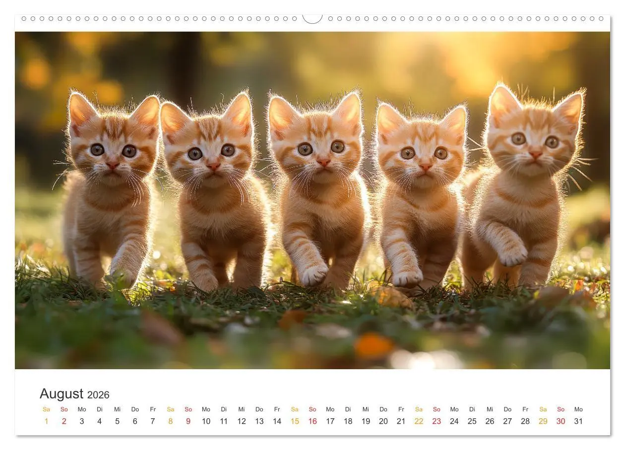 Bild: 9783457276266 | Katzen - Kalender für alle Miezenfans (hochwertiger Premium...