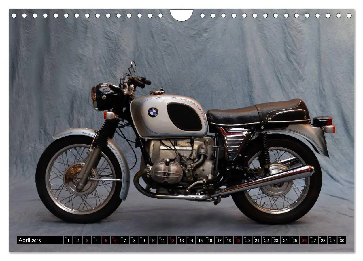 Bild: 9783516126266 | BMW R 60/5 (Wandkalender 2026 DIN A4 quer), CALVENDO Monatskalender