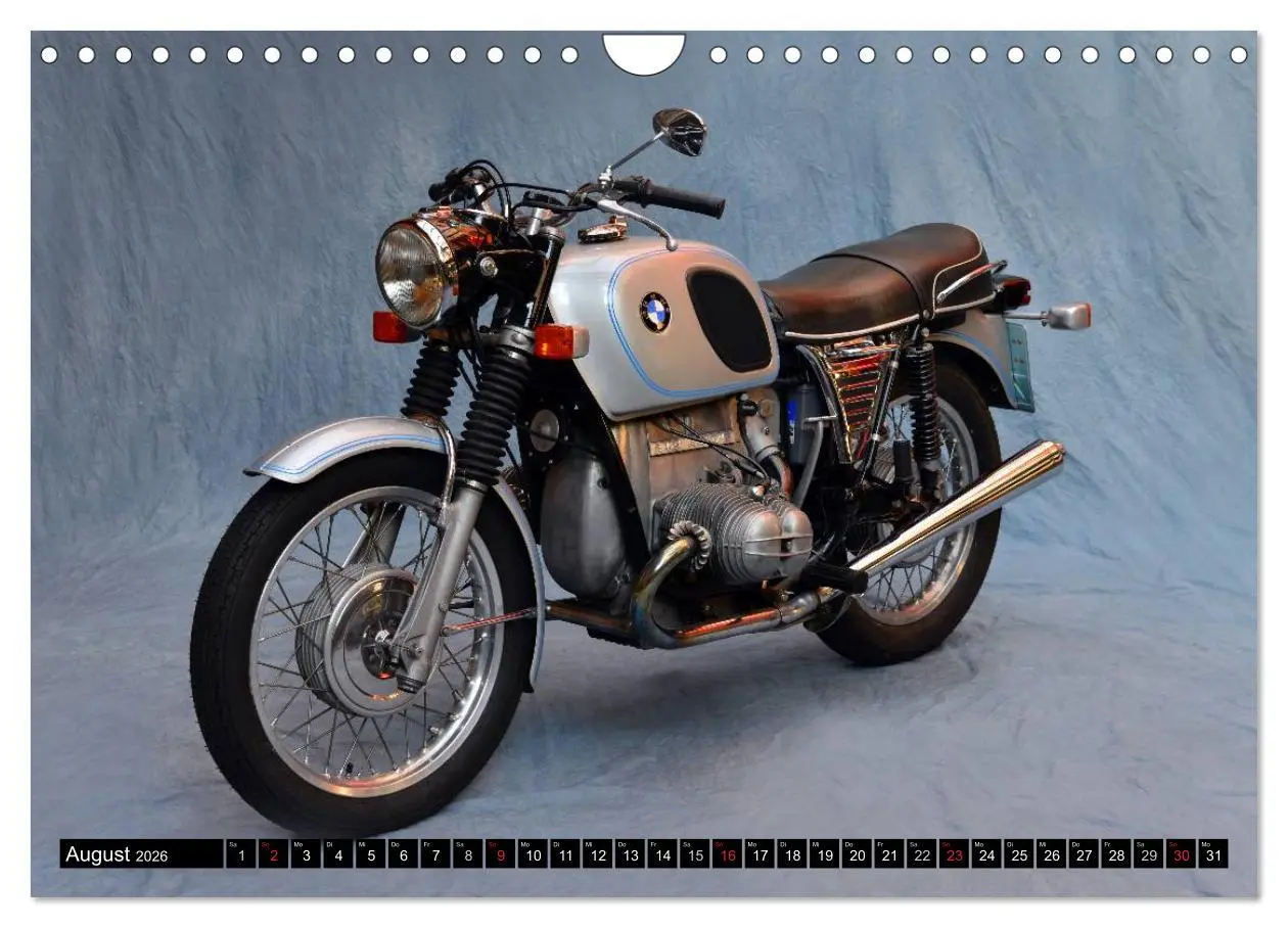 Bild: 9783516126266 | BMW R 60/5 (Wandkalender 2026 DIN A4 quer), CALVENDO Monatskalender