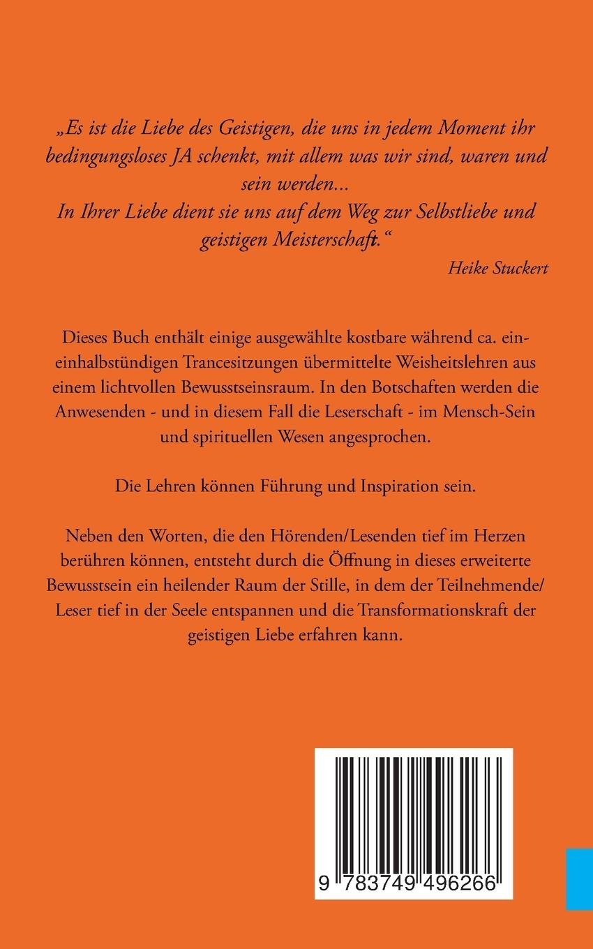 Rückseite: 9783749496266 | Schulung des Herzens - Sananda Inspirationen | Band 3 | Heike Stuckert