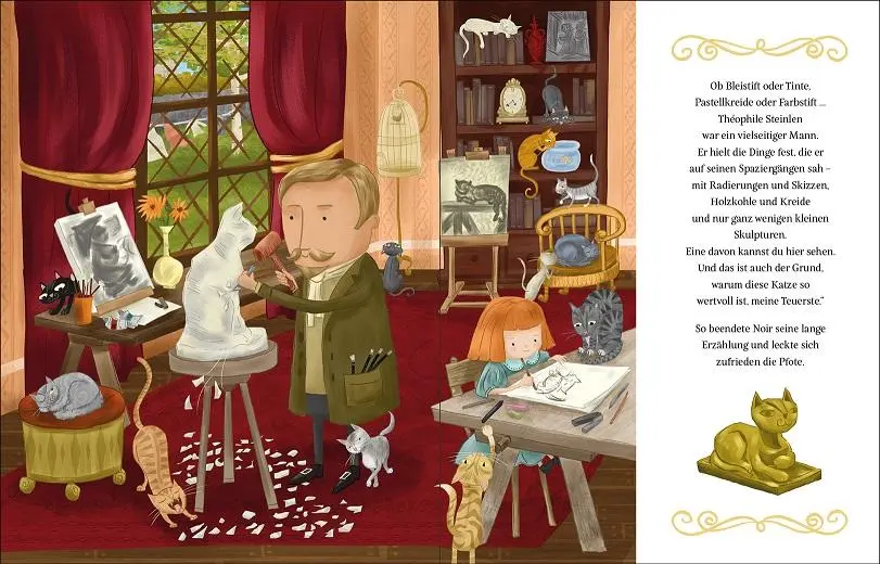 Bild: 9783944596266 | Monsieur Steinlen und die Katzen | Susan Schaefer Bernardo | Buch